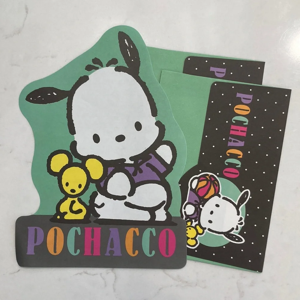 Vintage Sanrio Pochacco Letter Set